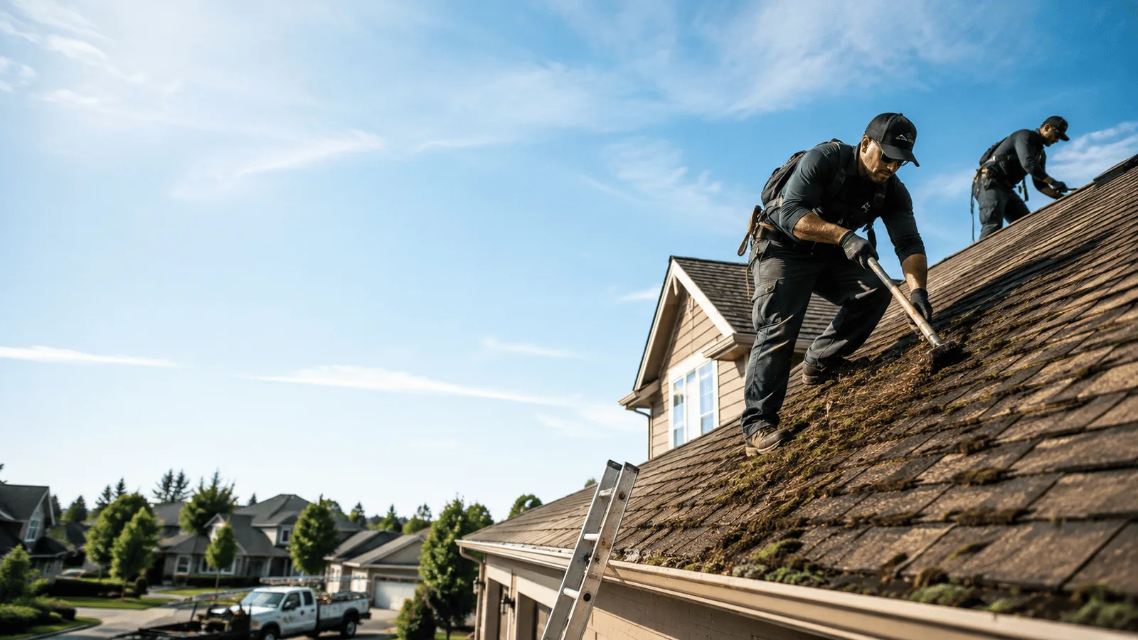 Roof Moss Removal in Eldorado, WI near me